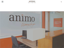 Tablet Screenshot of animoassociates.com